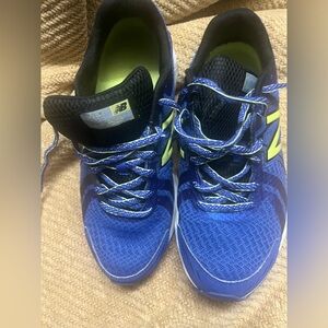 New Balance Blue and Neon Green‎ Sneakers